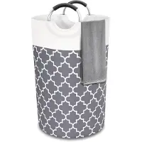 OEM Bac de lavage pliable 82 L avec couvercle étanche et poignée en aluminium - Gris