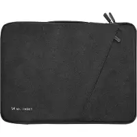 Wozinsky Sacoche pour ordinateur portable WTNP-15B 15,6 pouces avec poignée rétractable - Noir (15.60"), Sac pour notebook, Noir