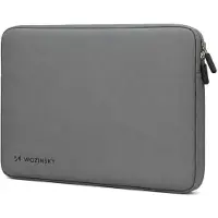 Wozinsky Housse pour ordinateur portable en néoprène WNL-13G, 13-14 pouces - Gris (14"), Sac pour notebook, Gris