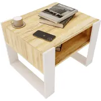 RAUMHIRSCH FURNITURE raumhirsch : Table basse Karo65, design moderne et stable, idéale pour le salon, fabriquée en panneaux de bois