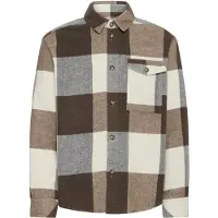 Solid !Solid Veste mi-saison 'SDManheim' marron / noir / blanc