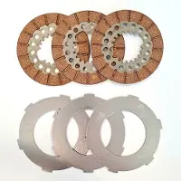 Blast Standard Piaggio Vespa 125cc 55-57 Clutch Discs Kit Marron