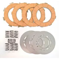 Blast Modification Piaggio Vespa Px/pe 200cc-blu Steel Clutch Discs Kit Beige