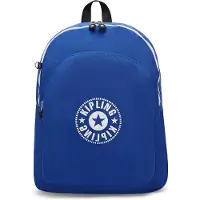 Kipling Sac cabas Kipling Curtis L, grand et léger, avec un intérieur spacieux, des poignées résistantes et idéal pour un usage quotidien, le travail ou les voyages - Couleur bleu vif