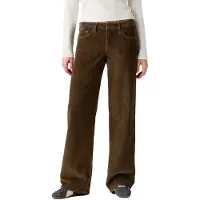 Levi's A5566 Loose Fit Low Waist Jeans Marron 26 / 30 Femme