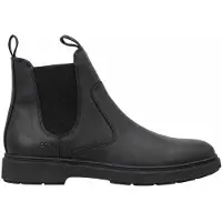 BOSS pour homme. 50574168 Bottines Ferling noir (42), Cuir, Plat, Aucun, Classique