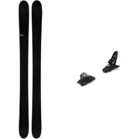 Candide Skis - Packs (skis + fix) - Skis freeride - Pack Bc 111 2026 en Bois - Noir