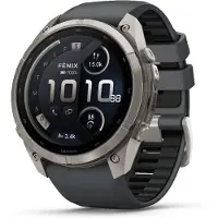 Garmin FENIX 9 PRO INREACH 51 MM TITANIUM WITH GRAPHITE/BLACK SILICONE BAND