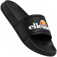 Ellesse Slider Hommes Claquettes noir Adélaïde Noir