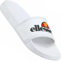 Ellesse Slider Hommes Claquettes blanc Adélaïde-Blanc