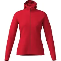 Loeffler Tech-merino Full Zip Sweatshirt Rouge 44 Femme