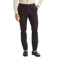 Dockers Crafted Khaki Slim Tapered Fit Chino Pants Noir 36 / 32 Homme