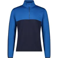 CMP 34l4127 Half Zip Sweatshirt Bleu S Homme