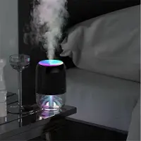 Torribaly Humidificateur d'air USB, diffuseur d'aromathérapie intelligent et coloré pour voiture et maison