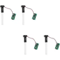 Torribaly Lot de 4 mini-humidificateurs USB avec circuit imprimé et film d'atomisation, kit de bricolage