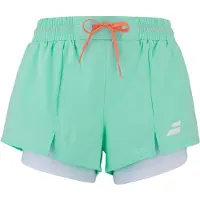 Babolat Shorts de sport pour femmes, couleur turquoise, taille XL