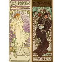 Bluebird Puzzle Puzzle Alfons Mucha - Collage - 500 à 999 pièces