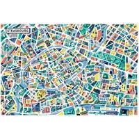 Grafika Puzzle Strasbourg 1000 pièces Carton Jouet éducatif
