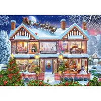 Bluebird Puzzle Puzzle Maison à Noël - 2000 pièces