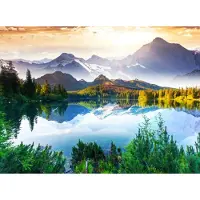 Grafika Puzzle rivière dans la montagne - 2000 pièces paysage