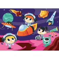 Bluebird Puzzle Puzzle Dans l'Espace - 10 à 25 pièces