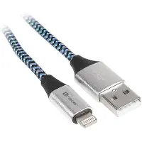 Tracer TRAKBK46269 câble lightning 1 m Noir, Bleu, Argent