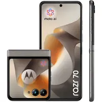 Motorola Smartphone GSM RAZR 70 HEMATITE 6,90 ", 256 Go, RAM 8 Go, 50+50 MP, 5G