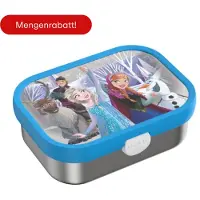 Mepal Boîte à sandwich Campus en acier inoxydable avec fourchette, Lunch box, Bleu, Multicolore