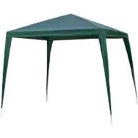Happy Green Altán PARTY II, 2,4 x 2,4 m, vert foncé