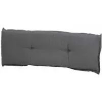 Madison Panama gris, coussin pour banc 140 cm 50% coton / 45% polyester