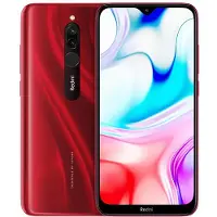 Xiaomi Redmi 8 (64 Go, Red, 6.22", Double SIM hybride, 4G), Téléphone portable, Rouge