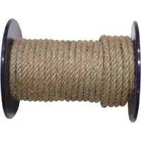 Lanex corde naturelle 8mm torsadée avec PP (100m)
