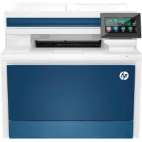 HP Color LaserJet Pro MFP 4302fdw (Laser, Couleur), Imprimante, Blanc, Bleu