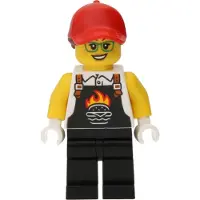 LEGO City : Minifigure du vendeur de snacks