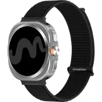 IMoshion Bracelet en nylon pour Samsung Galaxy Watch Ultra 2 (2026) / Ultra (2024/2025) - Noir