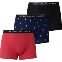 Ralph Lauren Boxers 'CLSSIC' bleu foncé / rouge / noir / blanc