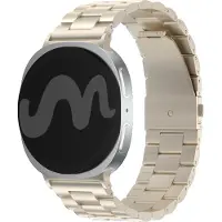 IMoshion Bracelet en acier pour Samsung Galaxy Watch 9 (40/44mm) / Watch 8 (40/44mm) / Classic (46mm) - Lumière stellaire