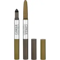 Clinique High Impact Shadow Play crayon fard à paupières duo teinte Mixed Greens 1.9 g