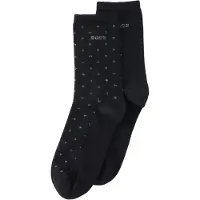 BOSS Chaussettes noir / argent