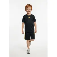 Adidas Ensembles de survêtement Train Essentials 3-Stripes Tee Set Kids garcons - Noir - 5 / 6 ans