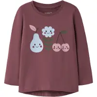 Name it T-Shirt 'NMFVIX' bleu clair / sapin / prune / baie