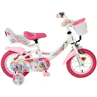Volare Vélo enfant Unicorn 12 pouces, blanc