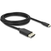 DeLOCK Câble USB-C vers DisplayPort 8K 60 Hz HDR 2 m noir