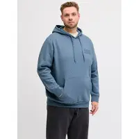 Jack & Jones Corp Logo Plus Size Hoodie Bleu 3XL / Regular Homme