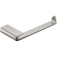OEM Porte-rouleau de papier toilette mural, en acier inoxydable, design moderne, adapté à tous les miroirs de salle de bain.