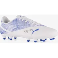 Puma Garçons, Chaussures de football, RAPID FG/AG Jr (35), Bleu, Blanc