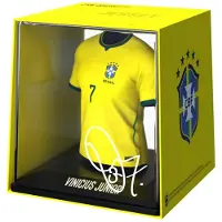 Fancollex T-shirt miniature Brasil Vini Jr