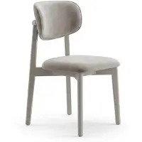Xl Moebel Gmbh Ensemble de salle à manger beige table design, 4 chaises, miroir