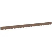 Syfax Lambrequin de remplacement, pour store extérieur, Polyester 240 gsm, résistant UV et intempéries, déperlant, 380 x 20 cm, Beige, compatible cadre 4 m