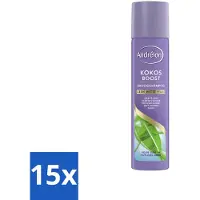 Unilever Shampooing sec Andrélon Coconut Boost 245 ml - Pack avantage - 15 pièces